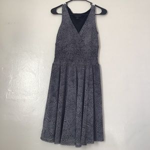 Express Black & White Spring Dress